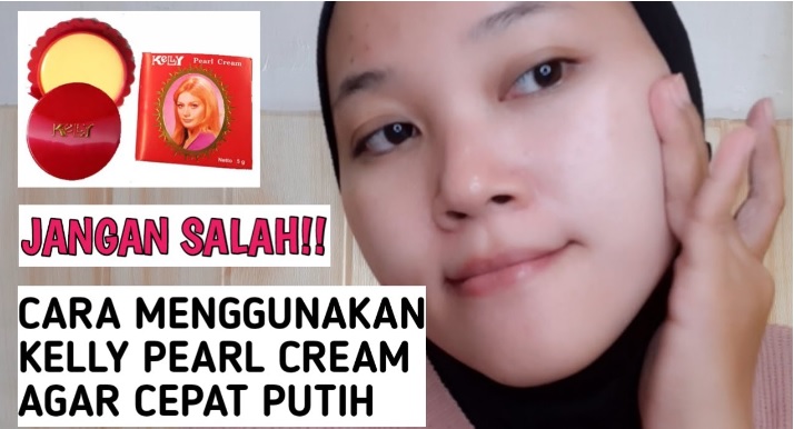 Krim Kelly Buat Wajah Putih Bening dan Glowing