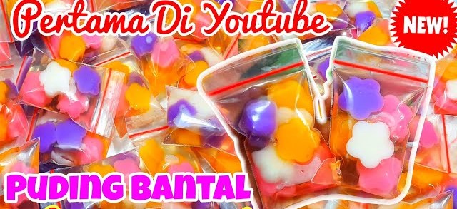 RESEP BUAT PUDING BANTAL BUNGA YANG VIRAL 2023 YANG UNIK DAN LUCU