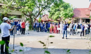 Sekda Kabupaten Kuningan Dr H Dian Rachmat Yanuar MSi, menyampaikan pentingnya peningkatan kapasitas dan kualitas SDM