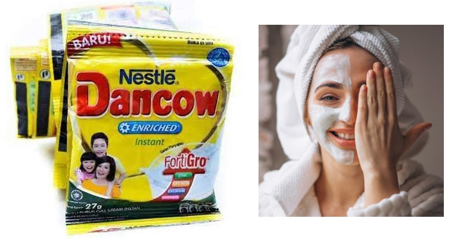 masker susu dancow