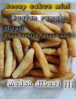 resep cakwe mini buatan rumah simpel, super crispy