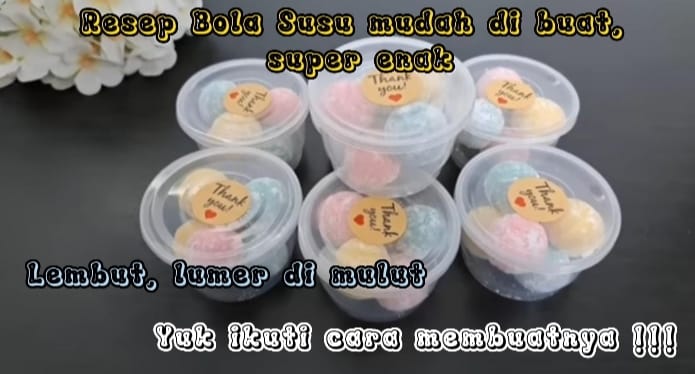 resep bola susu mudah dibuat