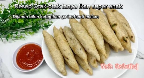 resep otak-otak tanpa ikan tetap enak