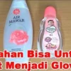 baby oil dan air mawar viva