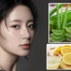 ilustrasi Pakai Lidah Buaya dan Lemon, Rahasia Kulit Cantik