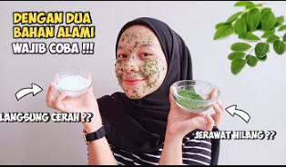 masker daun kelor