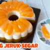 CARA BUAT PUDING JERUK SEGAR DI RUMAH