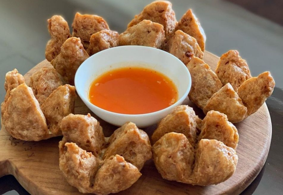 membuat bakso goreng mekar