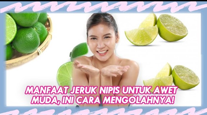 pakai jeruk nipis untuk wajah