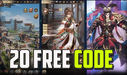 Panduang Lengkap Klaim dan 20 Kode Redeem Among Heroes Fantasy Samkok SEPTEMBER