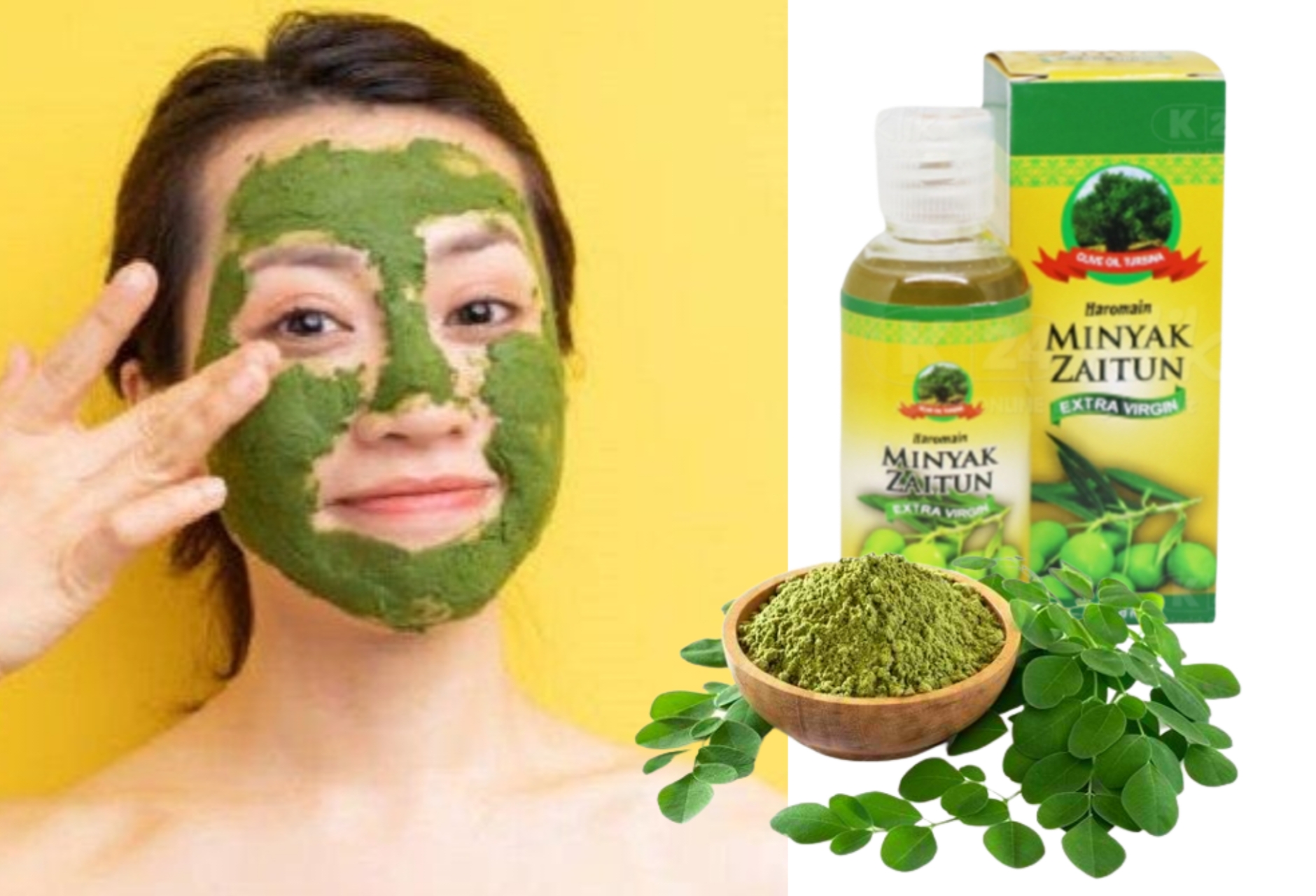 Tips Jitu Membuat Wajah Glowing Permanen Dalam Sehari Hanya Dengan Scrub Daun Kelor Dan Minyak