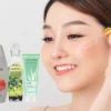 Serum air mawar Viva campur minyak zaitun dan lidah buaya