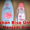 Urutan Pemakaian Air Mawar Viva dan Baby Oil Sebelum Tidur