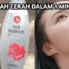 5 Langkah Untuk Cerahkan Wajah dengan Cepat Menggunakan Air Mawar Viva