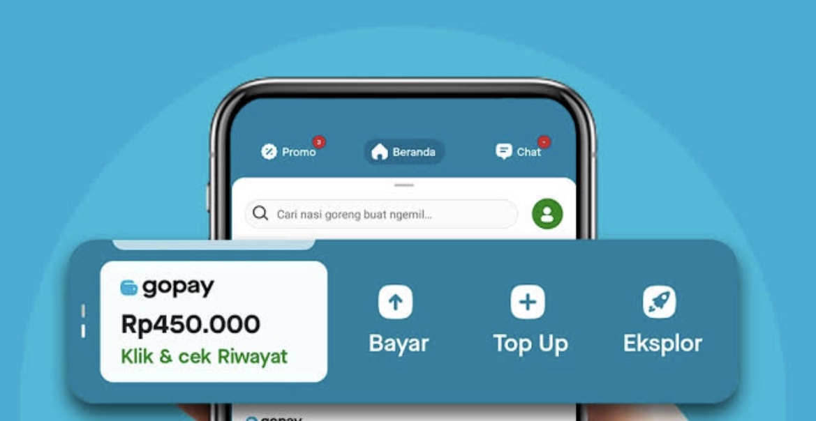 Cara Top Up GoPay