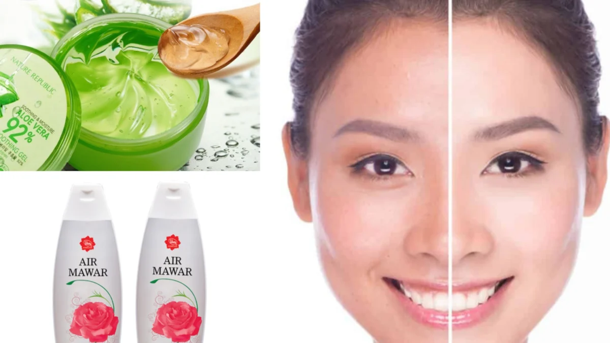 Inilah Tips Tepat Menghilangkan Flek Hitam dan Keriput, Mencerahkan Glowing Permanen dengan Air Mawar Viva + Lidah Buaya, 100% Efektif Gunakan Malam Hari Ada Disini!