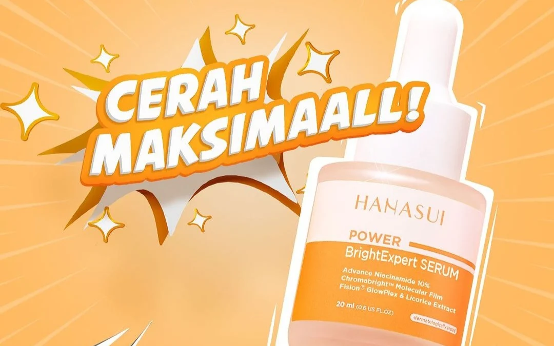 Cuma 20 Ribuan, Inilah 3 Serum Hanasui untuk Mencerahkan Wajah Terbaik