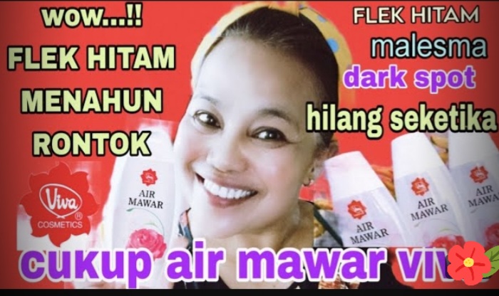 5 Tips Jitu Membuat Wajah Putih Glowing dan Bebas Flek Hitam Hanya dengan Masker Air Mawar Viva