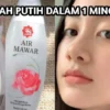 Wajah Putih Bersih dan Glowing, dengan Campuran Air Mawar dan Baby Oil! Cuma Seminggu Aja!