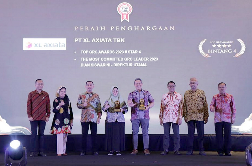 XL Axiata Berhasil Raih TOP GRC Awards 2023