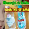 air mawar viva dan baby oil untuk wajah