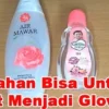 air mawar viva dan baby oil untuk wajah putih glowing