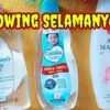 air mawar viva dan baby oil