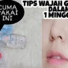 atasi flek hitam dengan air mawar viva dan baby oil