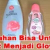 air mawar viva dan baby oil