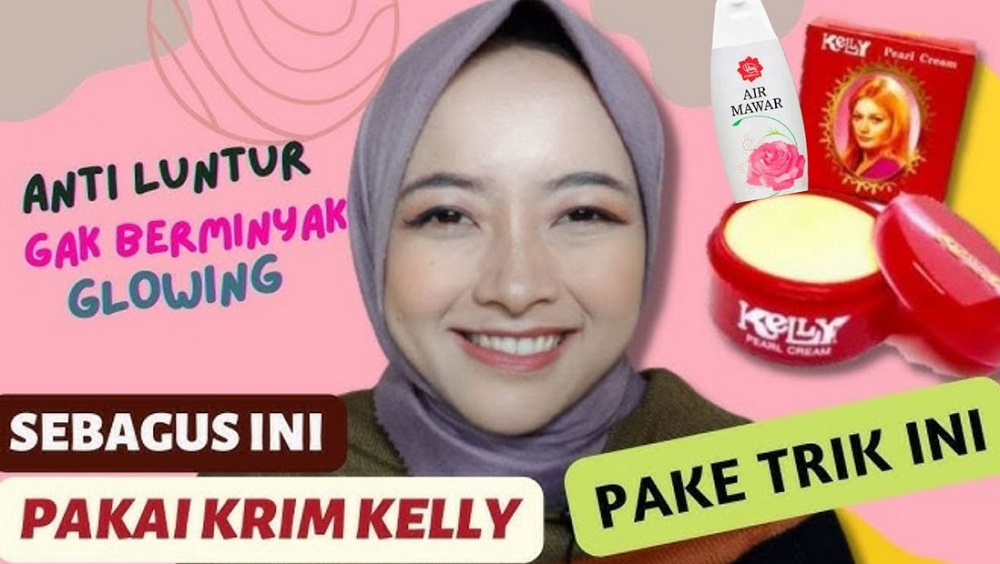 bedak kelly dan air mawar