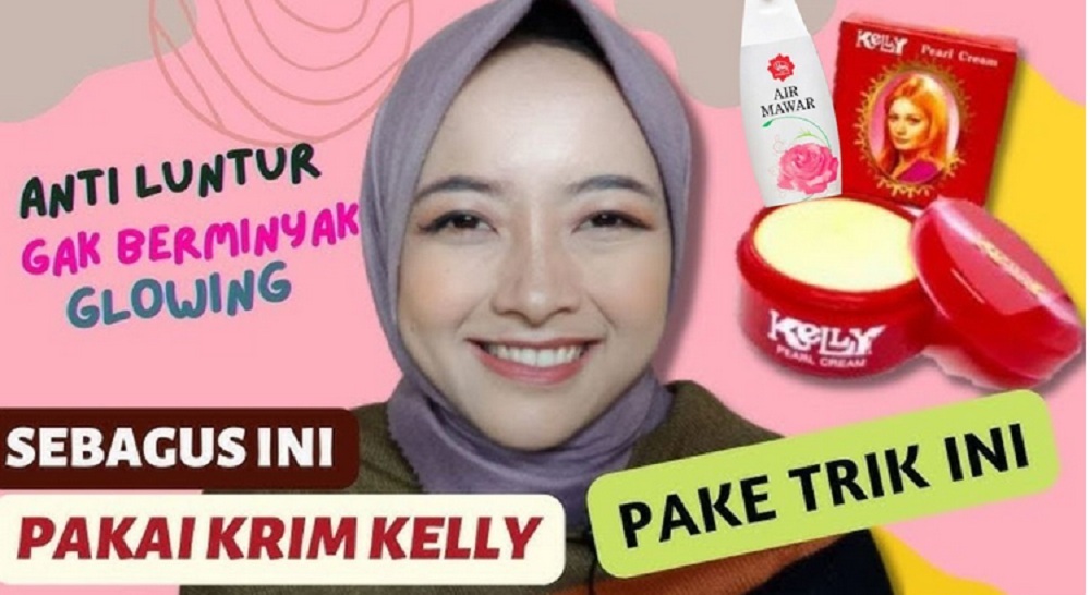 bedak kelly dan air mawar viva