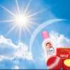 campuran baby oil dan bedak kelly