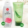 gel lidah buaya & air mawar viva