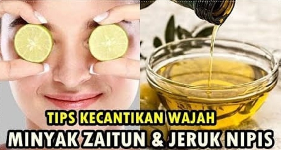 jeruk nipis dan minyak zaitun