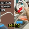 CARA HILANGKAN KOTORAN DI POMPA GALON