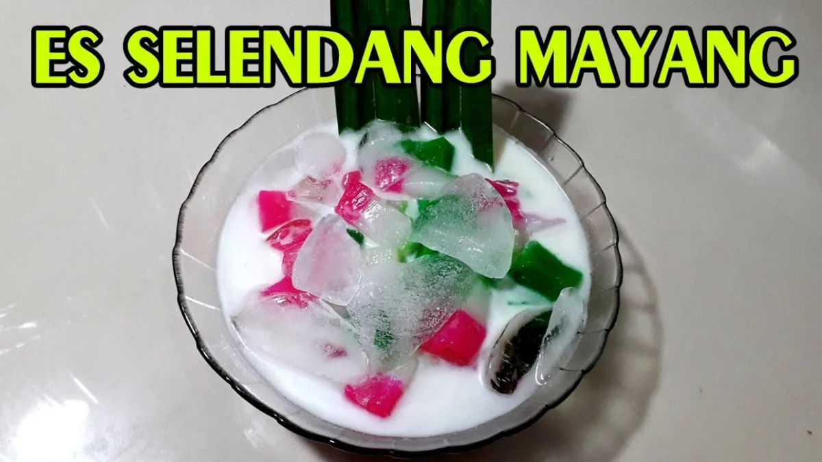 RESEP ES SELENDANG MAYANG YANG PALING ENAK