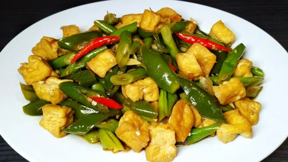 Resep tahu buncis cabe hijau