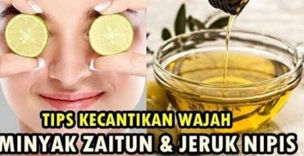 minyak zaitun dan jeruk nipis untuk masker