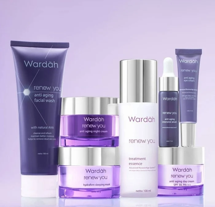 urutan skincare wardah untuk usia 40 tahun keatas