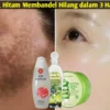 Serum air mawar Viva campur minyak zaitun dan gel lidah buaya