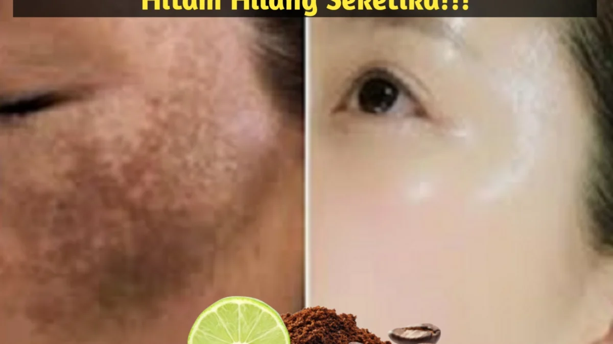 Masker kopi dan jeruk nipis