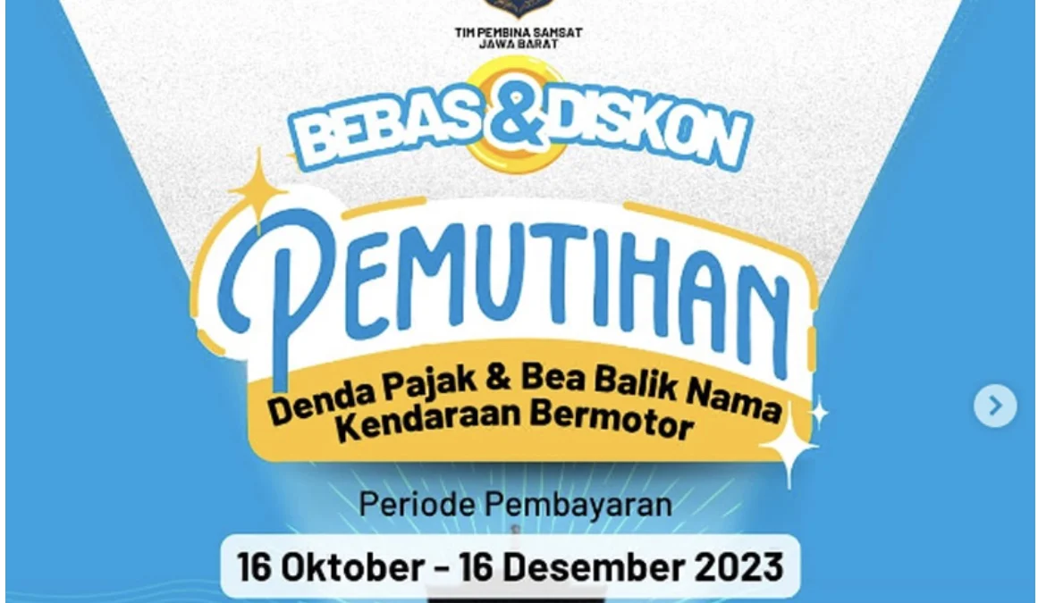 Pemutihan Pajak Kendaraan