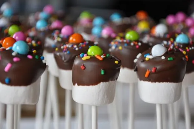 cara buat es marshmallow pop