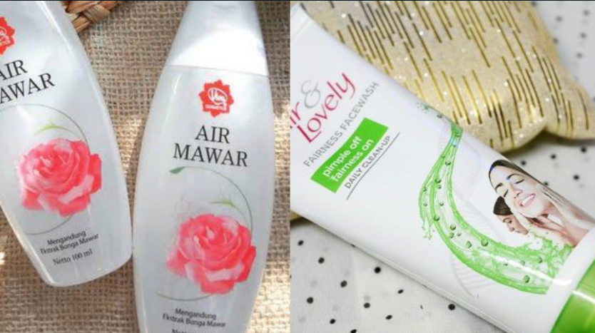 Cara Pakai Face Wash Fair N Lovely dengan Benar, menggunakan Air Mawar