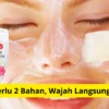 Cara bikin masker air mawar.