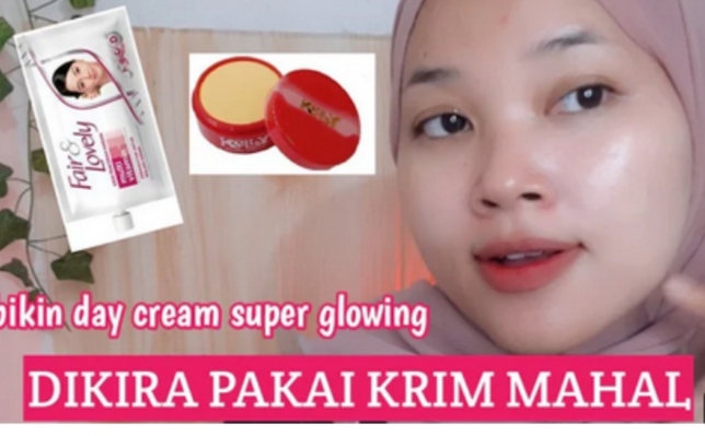 Cara Ampuh Memutihkan Wajah Cuma Pakai Krim Kelly Dicampur Fair n Lovely, Begini Cara Buatnya