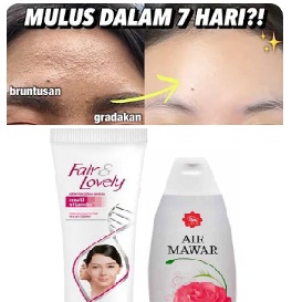 fair n lovely mix air mawar viva