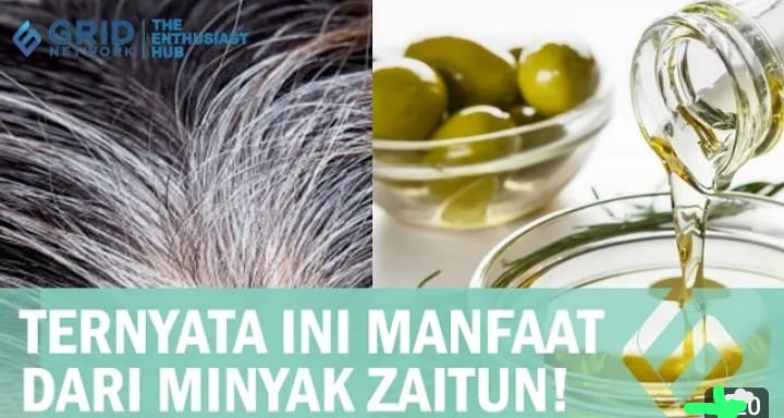 cara menghitamkan rambut dengan minyak zaitun