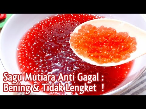 Tips Memasak Sagu Mutiara agar Tidak Hancur