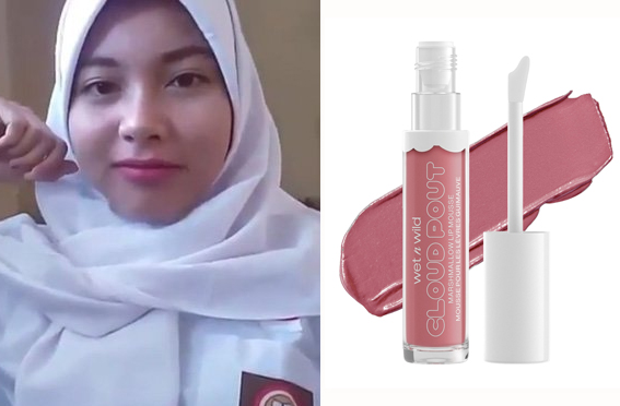 ilustrasi lip cream favourit remaja